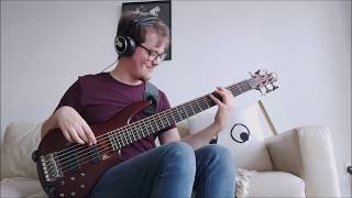 Haken  Portals Bass Cover [upl. by Attey131]