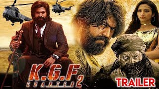 KGF 2 Trailer  Yash  Srinidhi Shetty  Sanjay Dutt  Raveena Tandon  Prashanth Neel [upl. by Grissel]