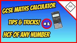 HCF amp LCM of any number hack GCSE Maths Calculator [upl. by Pavia]