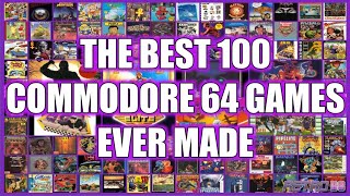 The Ultimate Top 100 C64 Games Ever Made [upl. by Annoel644]