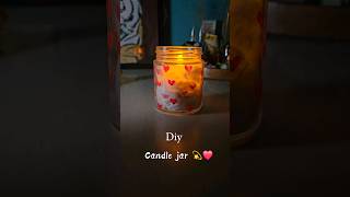 Painting a jar🥰😇 art artist painting diy youtubeshorts trending viral shorts reels love [upl. by Chamkis]