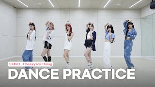 STAYC스테이씨 Cheeky Icy Thang Dance Practice [upl. by Leksehc860]