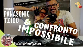 RECENSIONE Panasonic TZ100 e confronto con la G9 [upl. by Euqinu]