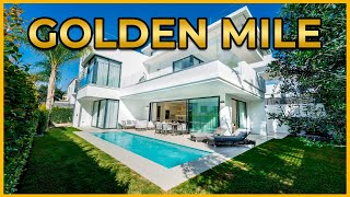 € 35M LUXURY VILLA FOR SALE IN GOLDEN MILE  Marbella Spain 2024  marbellarealestate goldenmile [upl. by Pinkham]