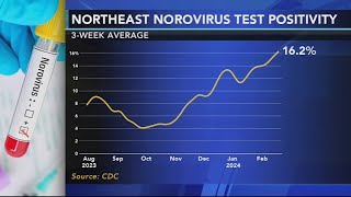 Doctors warn of contagious norovirus spreading in the Philadelphia region [upl. by Doria137]