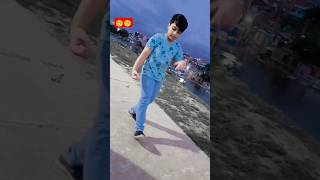 Shuffling Beside Ganga River Omg🔸😱🧐 short shorts trending shuffle shuffledance viral [upl. by Maryann721]