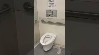 Rare Kohler Veil Toilet Flush  LAXit Terminal 1  Los Angeles International Airport California [upl. by Arria]