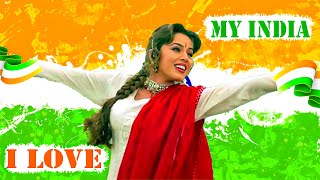 15th August Song  I Love My India  Independence Day Song  Pardes 1997 [upl. by Walcott885]