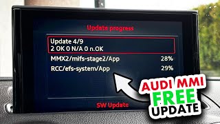 Audi MIB2 MMI firmware upgrade amp free update download [upl. by Rehpetsirhc962]