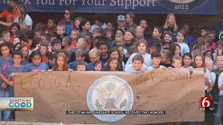 Checotah School Honored With National Blue Ribbon School Of Excellence [upl. by Maryl821]