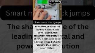 Smart Metre stock investmentstrategies investmentnews stockmarket ytshorts news [upl. by Staffard818]