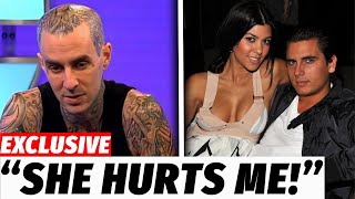 IN EMOTIONS Travis Barker GONE MAD After Kourtney K Filed For 500 Million Divorce SETTLEMENT [upl. by Onairotciv]