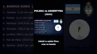 🇵🇱 POLSKA vs ARGENTYNA 🇦🇷 2024 Polska Argentyna Historia Ekonomia PKB Shorts [upl. by Niboc]