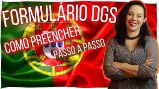 DGS  Como preencher o FORMULÁRIO DGS  Passo a passo do Cartão de Localização de Passageiro [upl. by Ahael686]