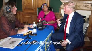 Donald Trump on The Schilling Show with Rob Schilling [upl. by Cired]