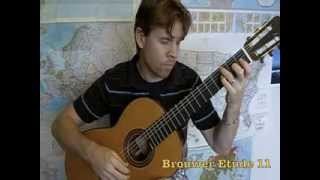 Leo Brouwer Etude 11 [upl. by Llerdnam]