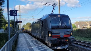 UNIEK SBBC 183 458 Xload met de Montirone Shuttle te Elten [upl. by Raimundo]