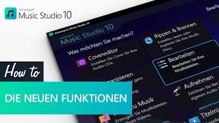 Ashampoo Music Studio 10  Die neuen Funktionen [upl. by Ivo]