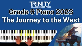 TRINITY Grade 6 Piano 2023  The Journey to the West from Princess Mononoke Hisaishi arr Human [upl. by Rosemary]