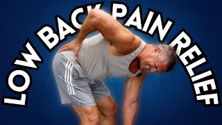 Stretching amp Exercise Routine For LOWer Back Pain Instant Relief [upl. by Aicerg]