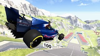 Car Jump Arena Madness 1 – BeamNG Drive  CrashBoomPunk [upl. by Grodin]