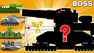 Monster tank DORA TANK vs MEGA TANK  Cartoons about tankNina tank cartoon [upl. by Anemaj]