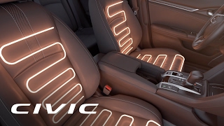 Honda Civic  Interior Comfort and Practicality [upl. by Heshum]