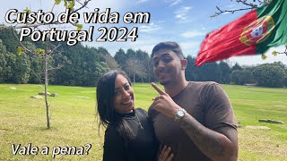 QUANTO CUSTA MORAR EM PORTUGAL  CUSTO DE VIDA DE UM CASAL 🇵🇹 [upl. by Atsahs]