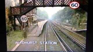 Tonbridge to Hastings 1 of 3  British Rail crew training video [upl. by Einimod]