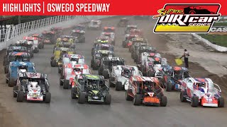 Super DIRTcar Series Big Blocks  Super Dirt Week  Oswego Speedway  October 9 2023  HIGHLIGHTS [upl. by Jehiah279]