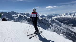 Skiing in Piedmont DAY1  Sauze dOulx and Sestriere [upl. by Attevad391]