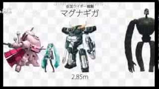 【コメ付き】全198機 ロボットを比較 [upl. by Uase]