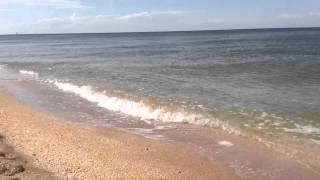 Sea of Azov Beach in Shcholkine Crimea Ukraine Part 4 [upl. by Irok]