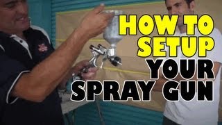 How to setup your spray gun [upl. by Alithia]