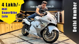 4 Lakh 😍 mai itni acchi SuperBike miljayegi socha nahi tha 🥹  Cheapest 💩Second Hand Super Bike [upl. by Aieka]