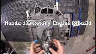 Mazda 13B Rotary Engine Rebuild [upl. by Wavell]