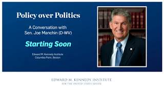 Policy Over Politics A Conversation with Sen Joe Manchin DWV [upl. by Bainbrudge388]