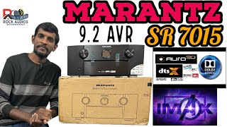 Marantz Sr7015 92 Dolby Atmos amp Auro3d amp Imax Avreceiver imax dolbyatmos auro3d RockAudios [upl. by Amati]