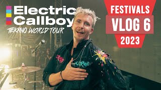 Electric Callboy  VLOG 6  Festivals 2023  FREQUENCY FESTIVAL [upl. by Xenos822]