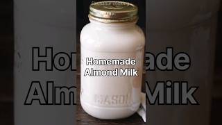 Almond Milk Recipe Almond milk shorts bhusanurcooking [upl. by Aibun]