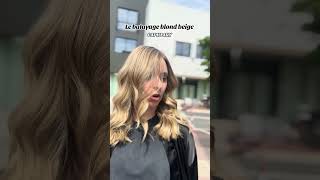 BALAYAGE BLOND  SOIN PROFOND BLOND hairstyle balayage [upl. by Ettener]