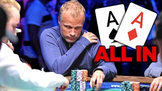 ALL IN for 1876000 Pot With POCKET ACES at WPT Final Table [upl. by Borchert]