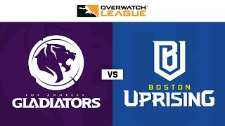 Los Angeles Gladiators vs Boston Uprising  Semaine 15 Jour 1  Partie 2 [upl. by Llerot66]