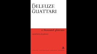 quotA Thousand Plateausquot By Gilles Deleuze [upl. by Ulysses]