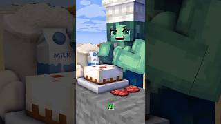 Chiếc Bánh Đặc Biệt Khiến Mọi Người Ngất Xỉu 🤣 xuhuong minecraft xuhuong [upl. by Euqina]