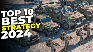 Top 10 BEST Strategy Games for Android amp IOS 2024  Strategy Games Android  RTS games Android [upl. by Marl]