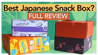 Best Japanese Snack Box Subscription Our TOP 4 Picks Reviewed [upl. by Swenson53]