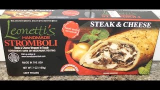 Leonetti’s Handmade Stromboli Steak amp Cheese Review [upl. by Tol]