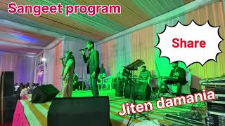 Gamthi song 21 by jiten damania amp team  live sangeet program  Daman  9824158494 [upl. by Odnarb]