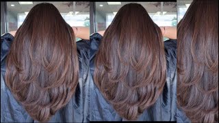 Multilayer haircut professional full tutorial K Saath ✅￼￼ [upl. by Darce733]